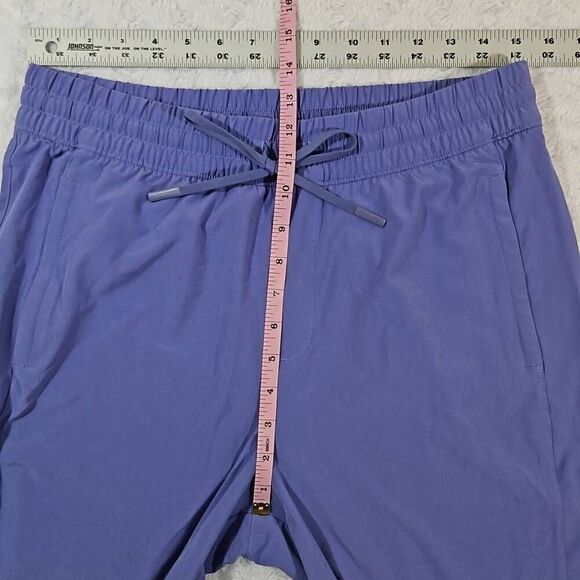 Athleta Size 10 NWOT Womens Arrival Straight Leg Ankle Lounge Pants Adonis Blue - Picture 8 of 11